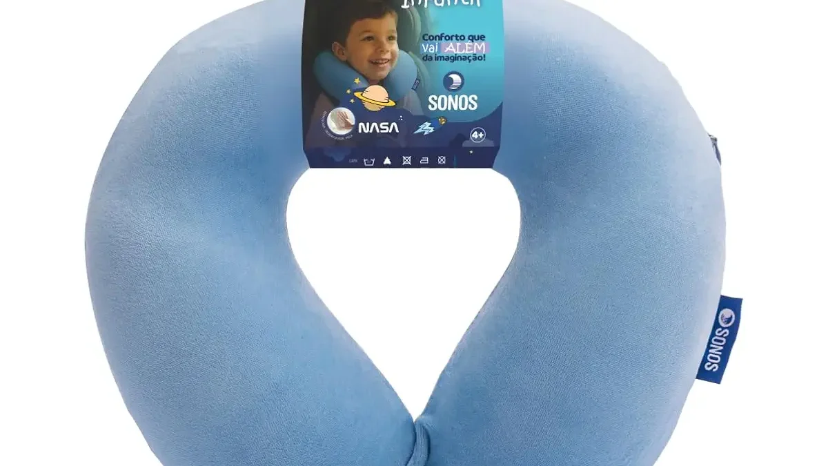 Melhores Almofadas de Pescoço para Crianças Viajantes