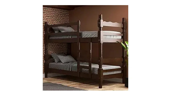 6 Melhores Beliches de Madeira Maciça para Seu Quarto