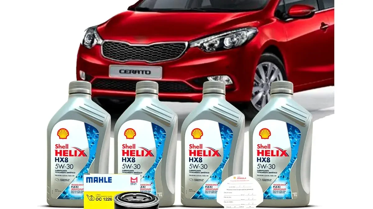 Melhores Óleos 5W30 para o Kia Cerato